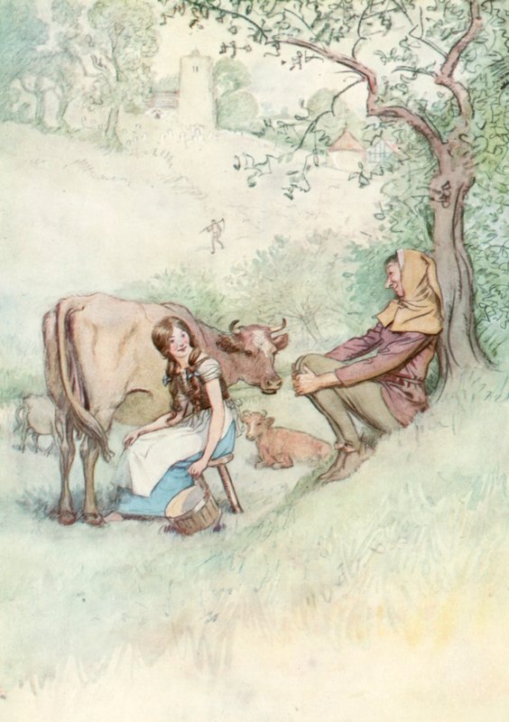 Illustration pour Comme il vous plaira de Shakespeare - Hugh Thomson