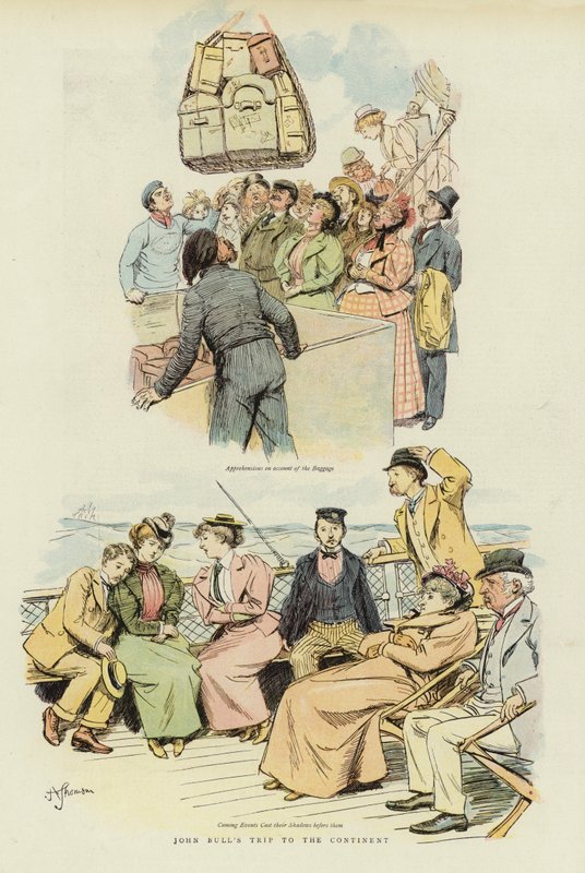 Le voyage de John Bull sur le continent - Hugh Thomson