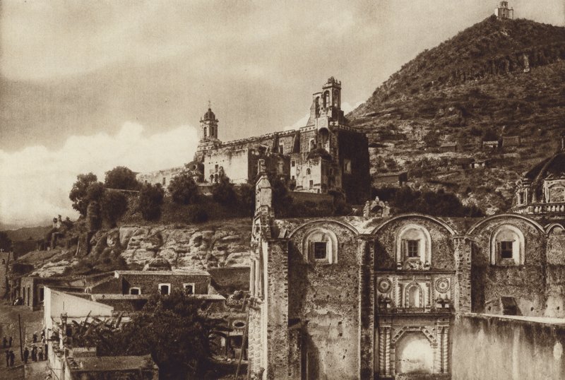 Mexique : Atlixco (photo n/b) - Hugo Brehme