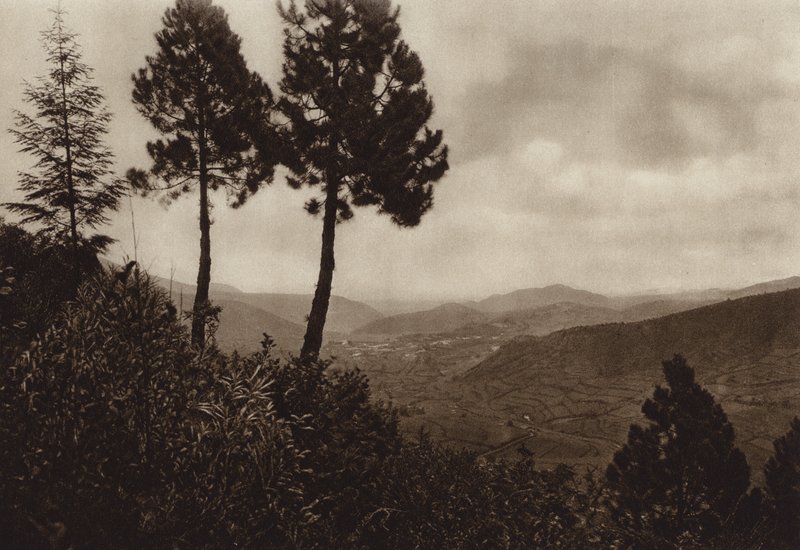Mexique : Huixquilucan (photo n/b) - Hugo Brehme