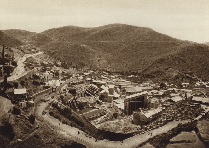 Mexique : Pachucha, Mina Loreto (photo n/b) - Hugo Brehme
