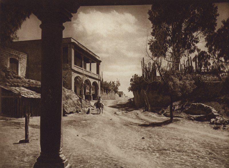 Mexique : San Esteban, périphérie de la capitale Mejico (photo n/b) - Hugo Brehme