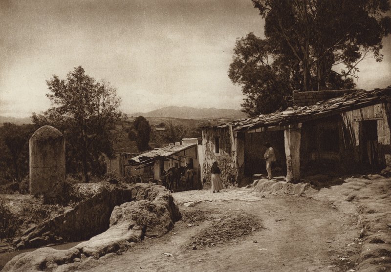 Mexique : San Esteban, périphérie de la capitale Mejico (photo n/b) - Hugo Brehme