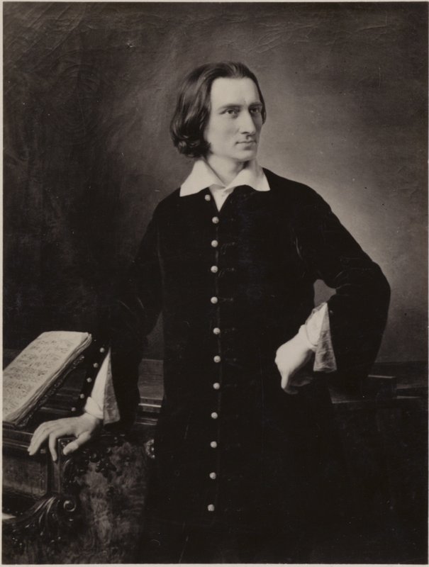 Portrait de Franz Liszt - Hungarian School