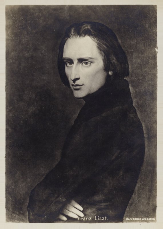 Portrait de Franz Liszt - Hungarian School