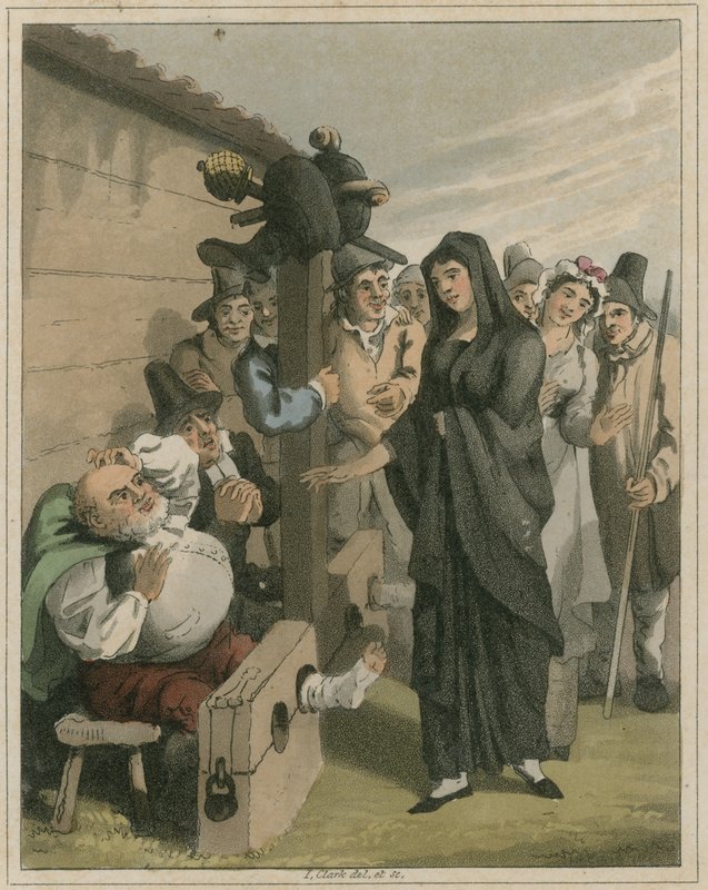 Illustration de Hudibras par Samuel Butler - I Clark