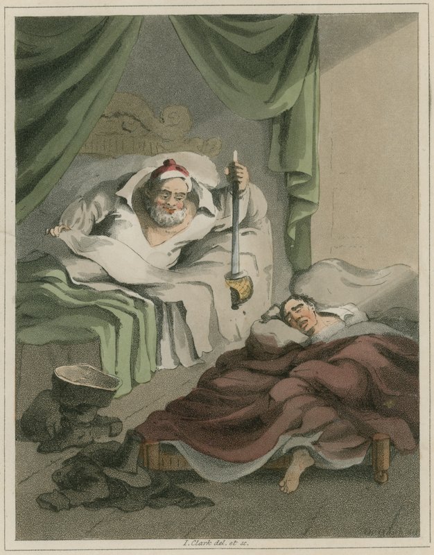 Illustration de Hudibras par Samuel Butler - I Clark