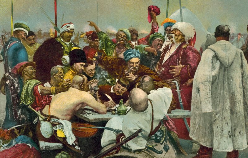 Réponse des Cosaques Zaporogues au Sultan Mehmed IV de l