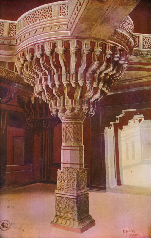 Agra : Chausath Khamba, Fatehpur Sikri, Agra (photo couleur) - Indian photographer