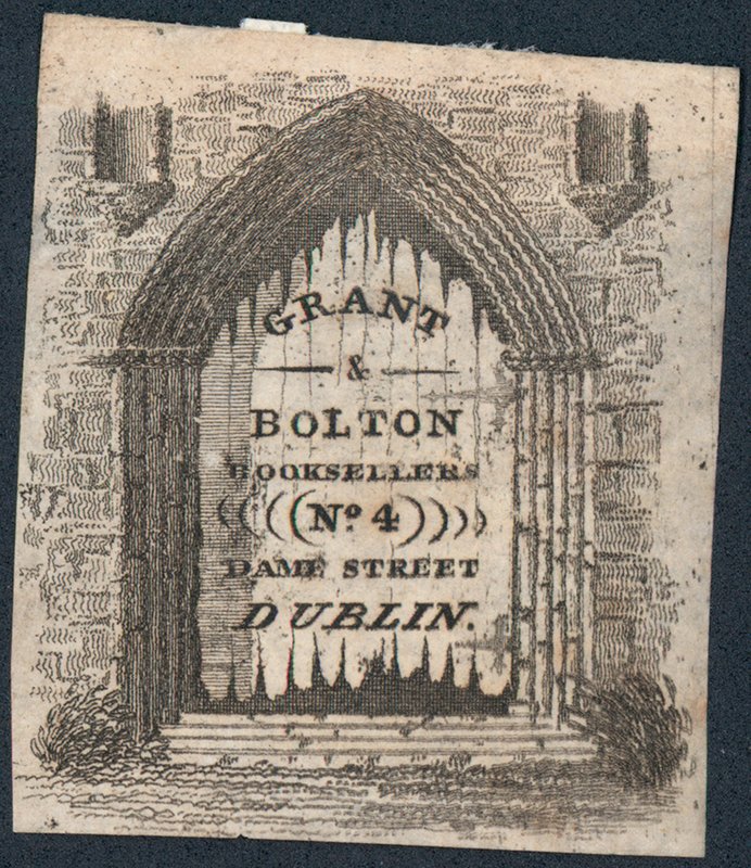 Carte de visite, Grant & Bolton - Irish School