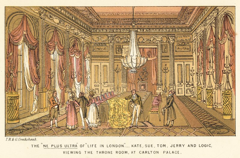 Le nec plus ultra de la vie à Londres - Isaac, Robert and George Cruikshank