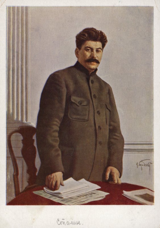 Joseph Staline, leader bolchevique soviétique - Isaak Israilevich Brodsky