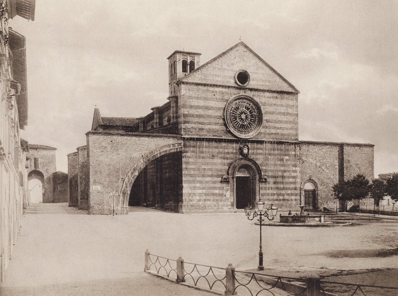 Assise : Église et couvent de Sainte Claire, Filippo da Campello - Italian Photographer