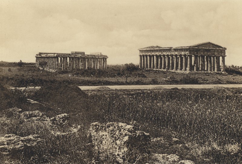 Naples : Pesto, Temples de Neptune et de Cérès - Italian Photographer