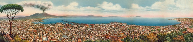 Napoli / Naples : Panorama Generale (photo couleur) - Italian Photographer