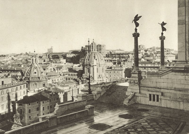 Panorama depuis le monument à Victor Emmanuel - Italian Photographer