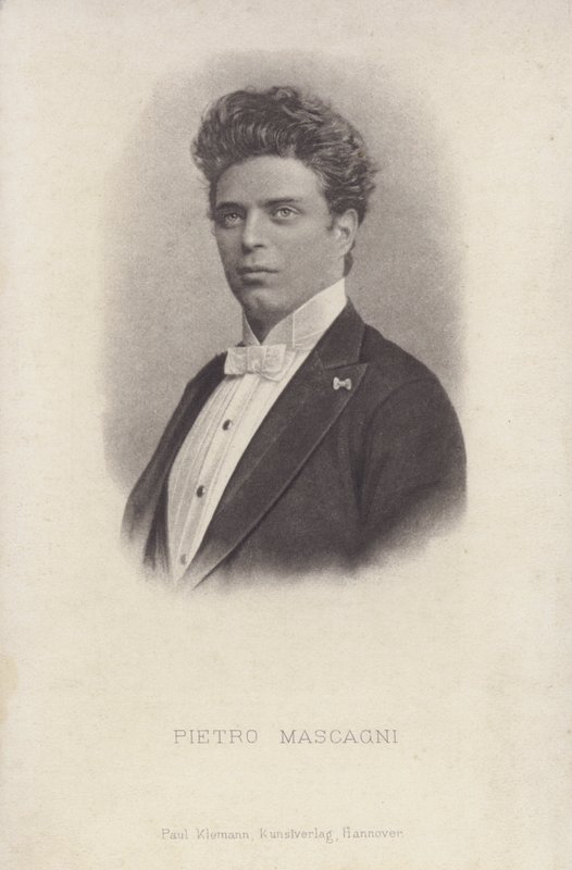Pietro Mascagni, compositeur italien de l