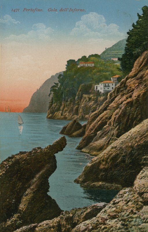 Portofino, Italie. Gola dell