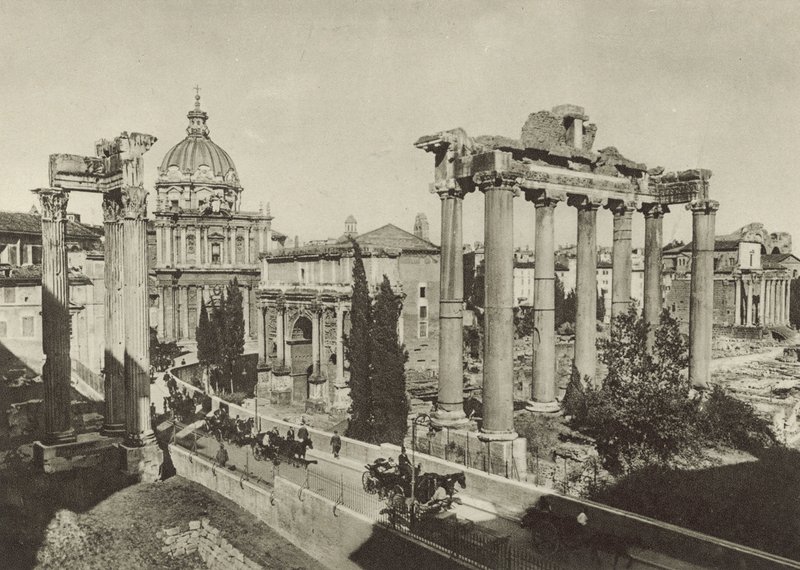 Forum romain avec les nouvelles fouilles - Italian Photographer