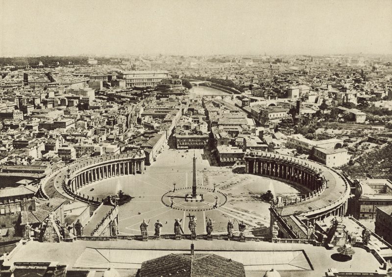 Place Saint-Pierre et Panorama de la Ville pris du Dôme - Italian Photographer