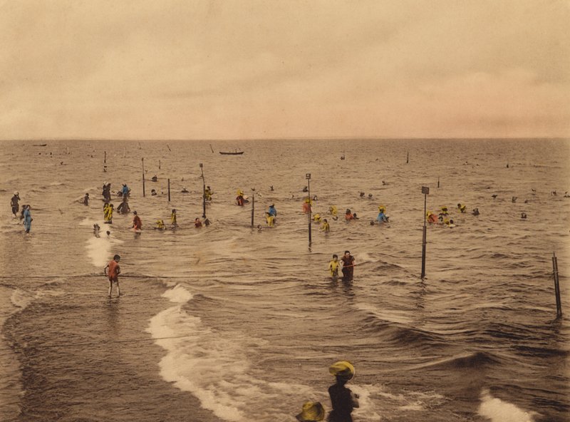 Venise / Venise : Lido, Bagni di Mare (photo en couleur) - Italian Photographer