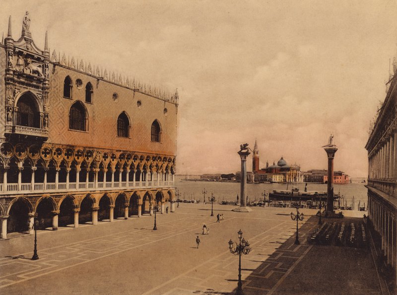 Venezia / Venise : Piazzetta (photo en couleur) - Italian Photographer