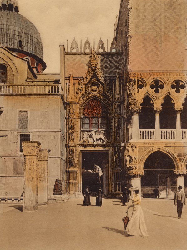 Venise / Venise : Porta della Carta (photo couleur) - Italian Photographer