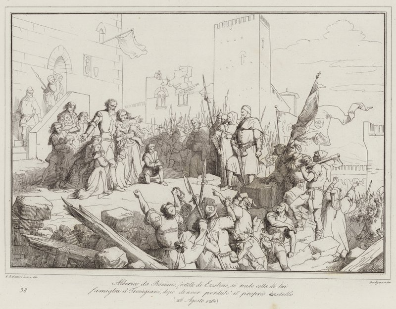 Alberico da Romano, frère d