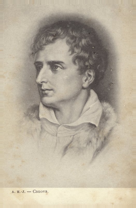 Antonio Canova, sculpteur italien (lithographie) - Italian School