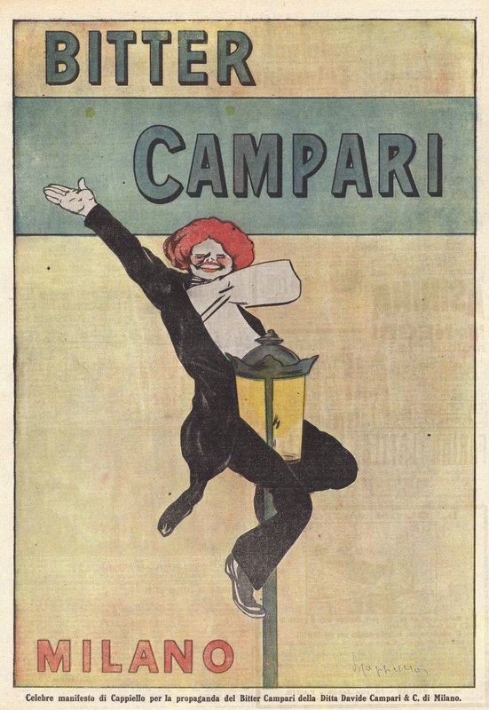 Campari Bitters (lithographie couleur) - Italian School