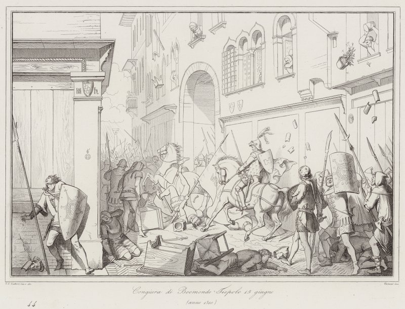 Conjuration de Boemondo Tiepolo, 15 juin - Italian School