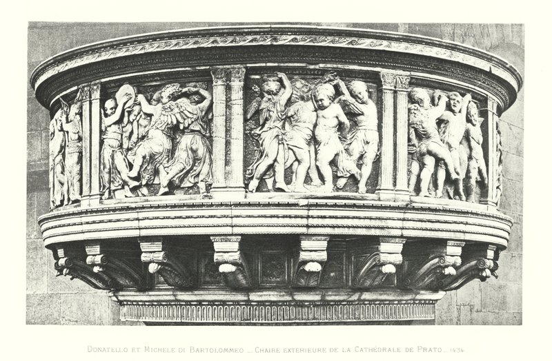 Donatello et Michele di Bartolommeo, Chaire extérieure de la Cathédrale de Prato - Italian School