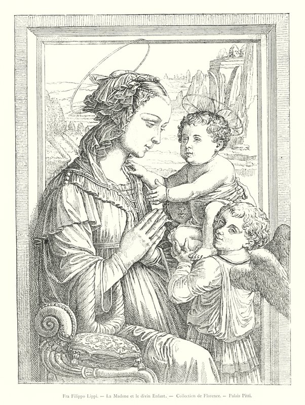 Fra Filippo Lippi, La Madone et l