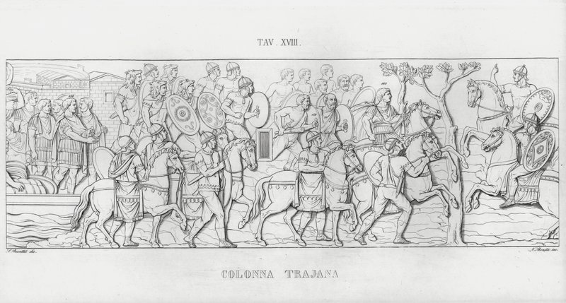 La Colonne Trajane - Italian School