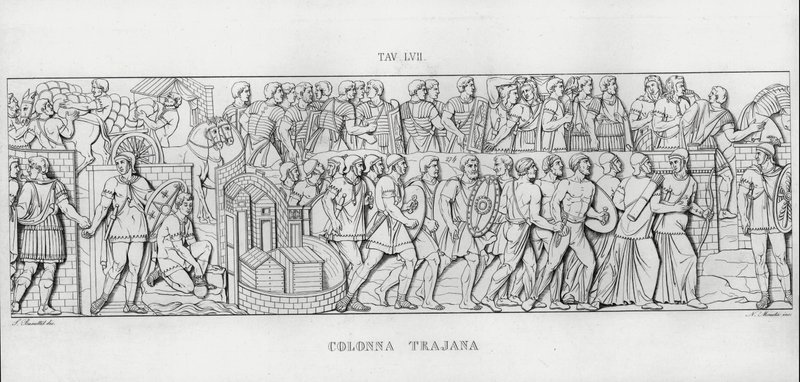 La Colonne Trajane - Italian School