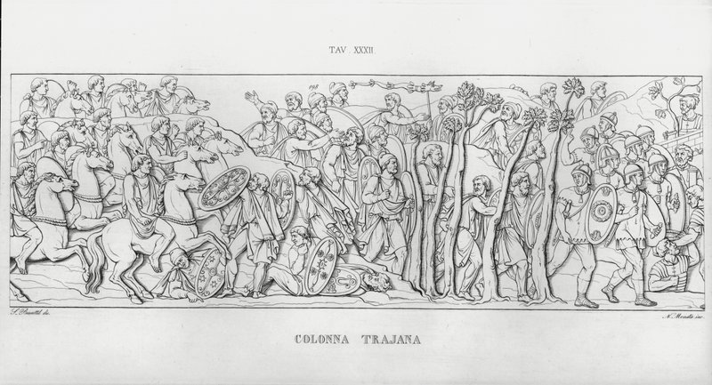 La Colonne Trajane - Italian School