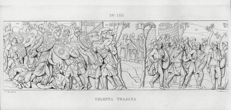 La Colonne Trajane - Italian School