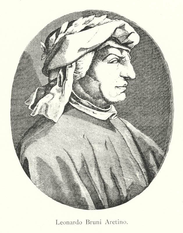 Leonardo Bruni Aretino (gravure) - Italian School