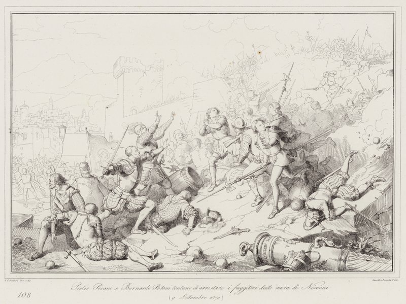 Pietro Pisani et Bernardo Polani tentent d