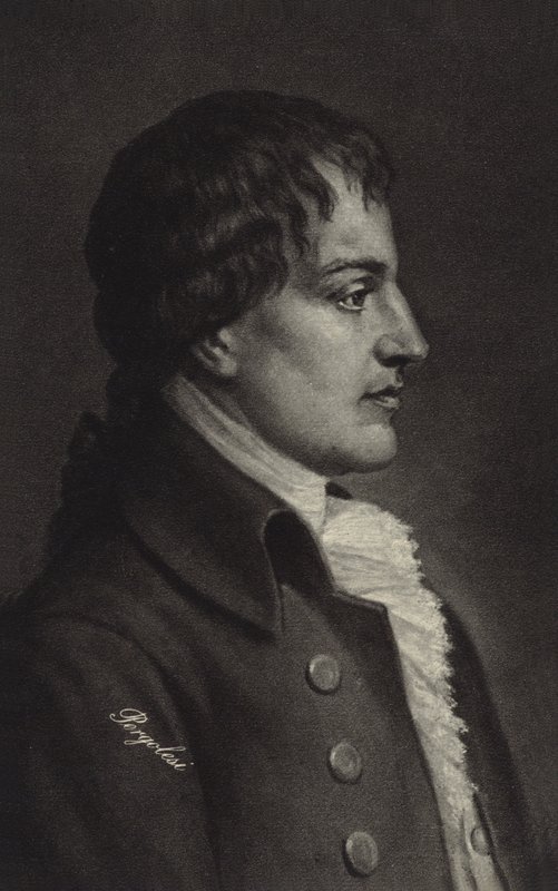Portrait de Giovanni Battista Pergolesi - Italian School