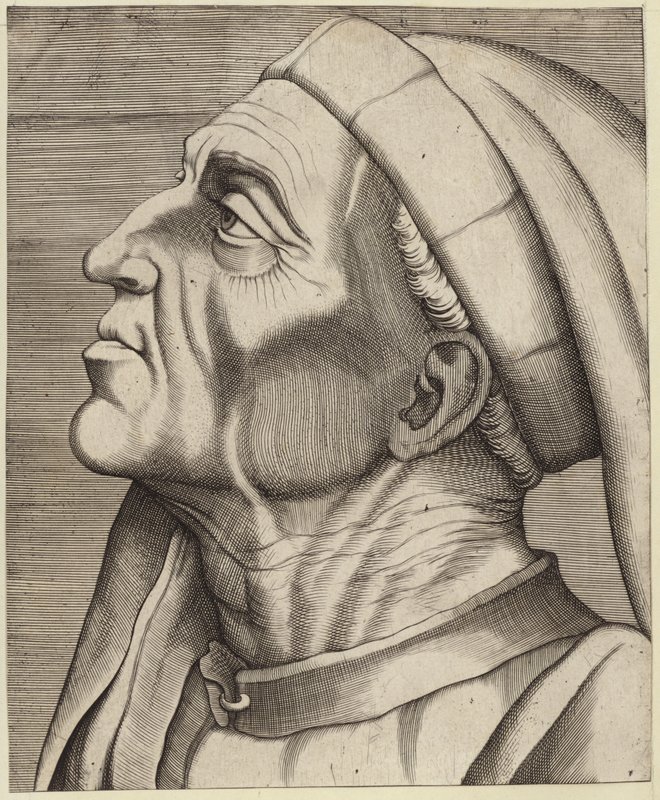Portrait de Paulus Castrensis - Italian School