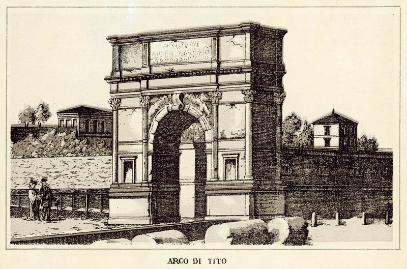 Rome : Arc de Titus - Italian School