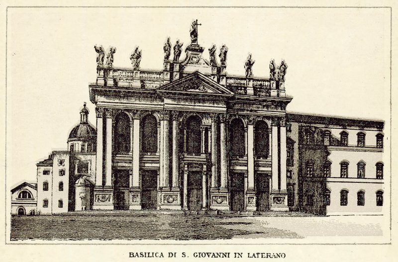 Rome : Basilique de Saint-Jean-de-Latran - Italian School