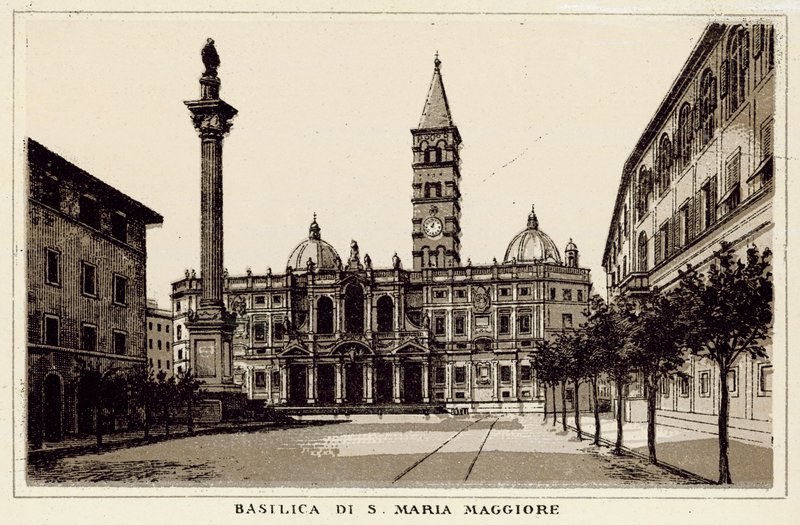 Rome : Basilique Sainte-Marie-Majeure - Italian School