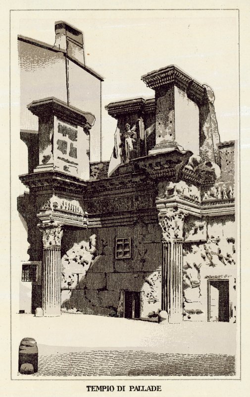 Rome: Temple de Pallas - Italian School