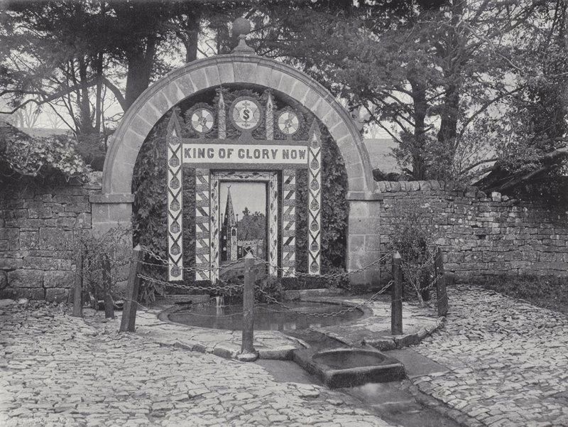 Tissington Well Dressing, habillage des puits - J. Benjamin Stone