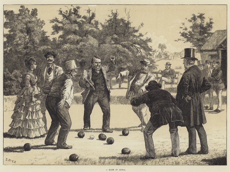 Une partie de boules - J.M.L. Ralston