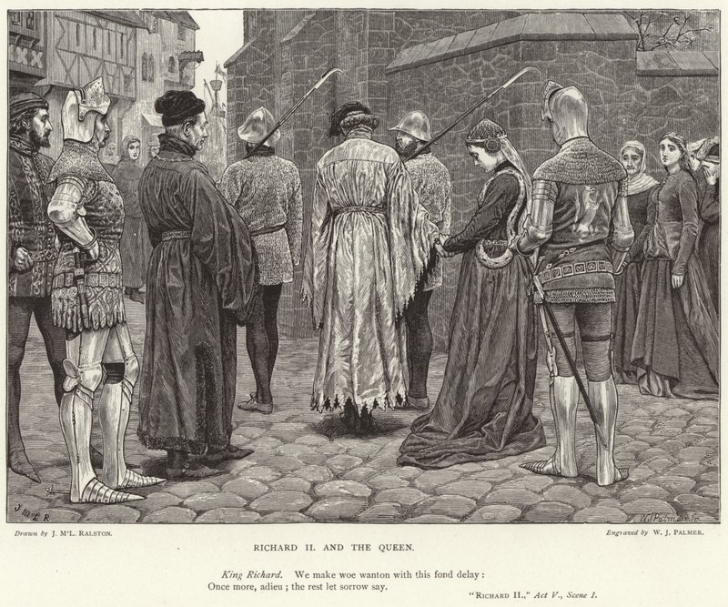 Richard II et la Reine, Richard II, Acte V, Scène I - J.M.L. Ralston