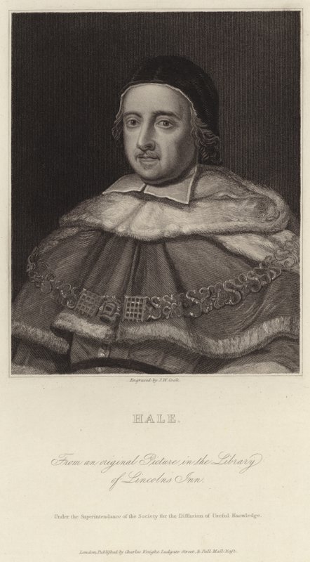 Sir Matthew Hale - J.W. Cook