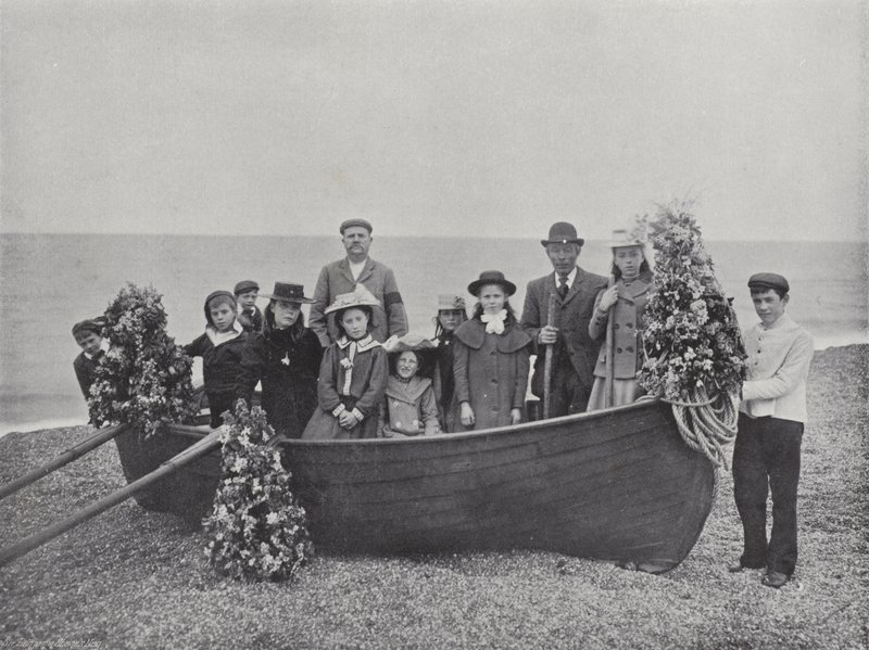 Jour de la guirlande à Abbotsbury, le festival de Neptune - J. Benjamin Stone